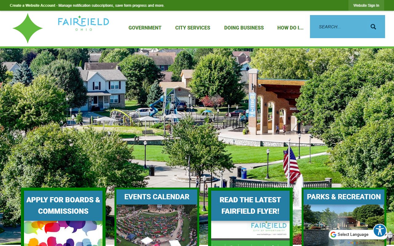 Fairfield inmate population city official website
