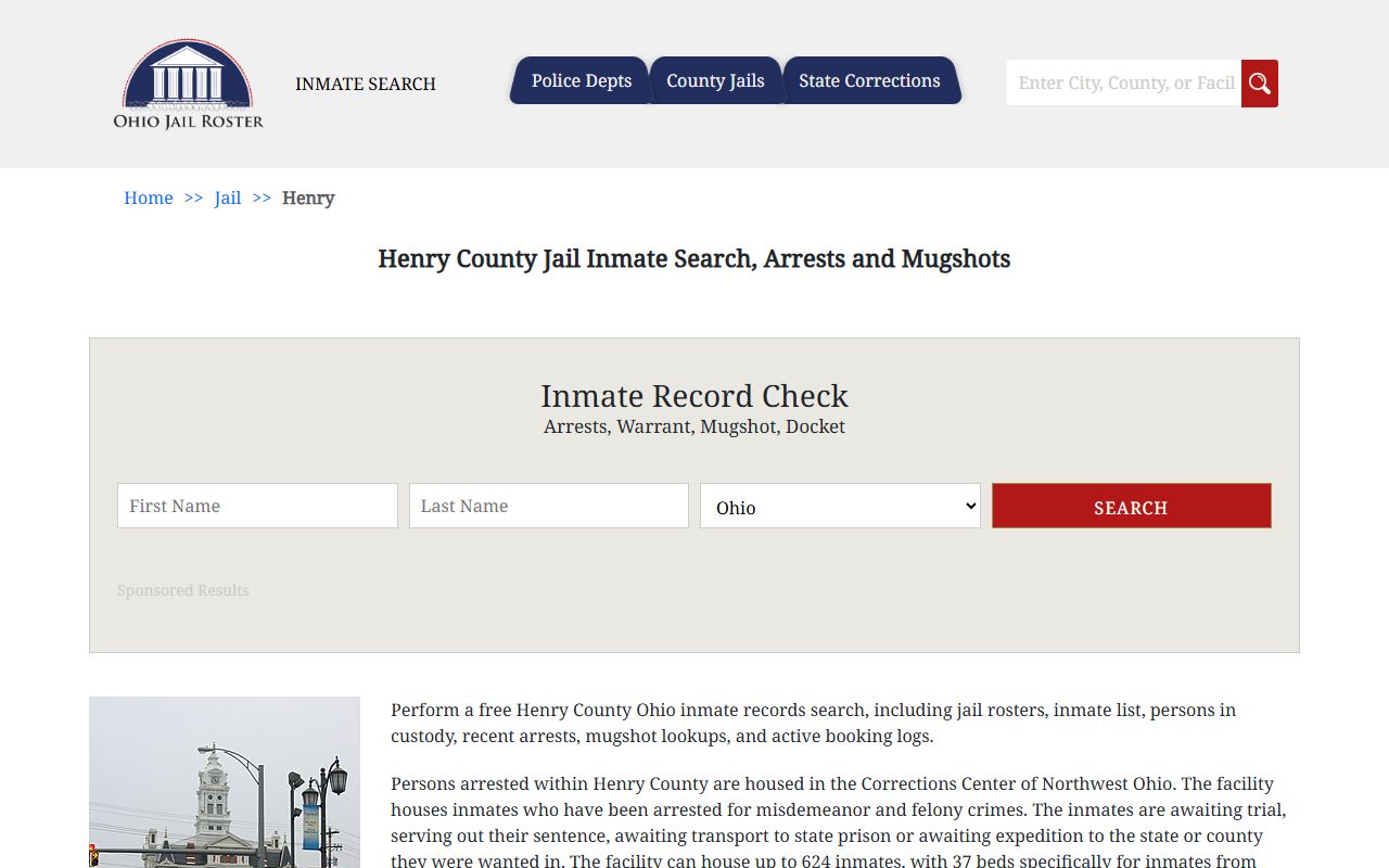 Henry County inmate population jail roster