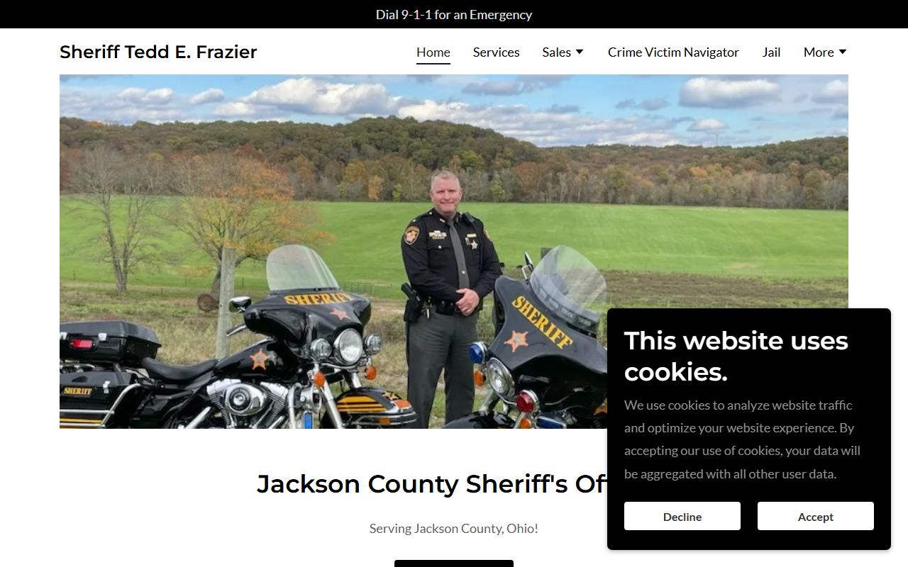 Jackson County inmate population sheriff website