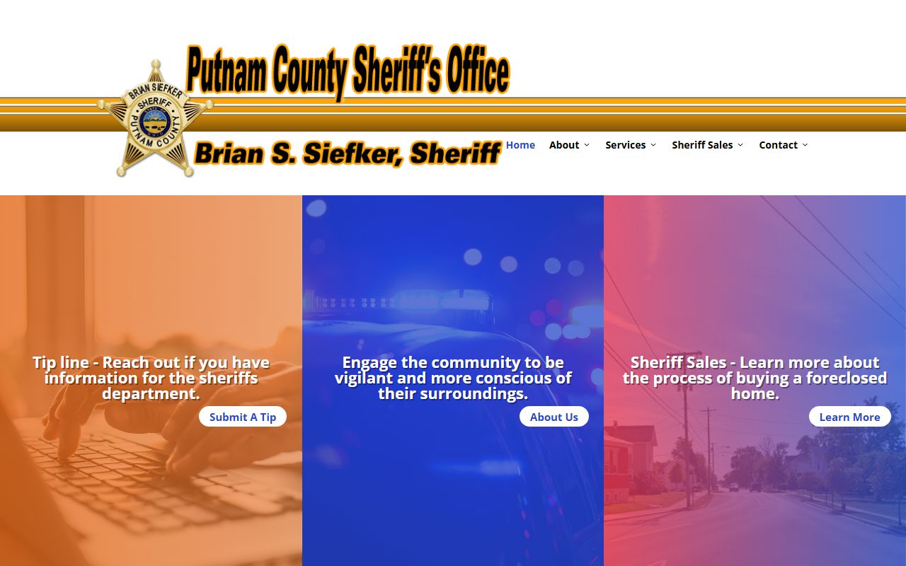 Putnam County inmate population sheriff office website